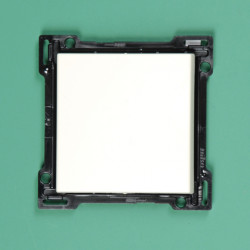 154-00043 Wippe 4-fach für Bustaster mit LED, bedruckt mit I und 0, Weiß